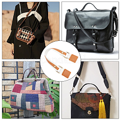 Bandoulière de sac en chaîne en cuir&nbsp;FIND-WH0093-11B