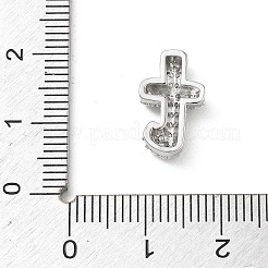 Pendentifs avec zircon cubiques à micro-pavés en laiton&nbsp;KK-A300-02P-T
