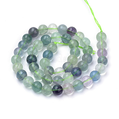 Perline fluorite naturale fili&nbsp;G-S150-38-10mm