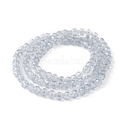 Trasparenti perle di vetro placca fili&nbsp;EGLA-F153-PL02