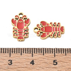 Pendentifs en acier inoxydable 304 émaillés&nbsp;SA-CBA7876-29G-04