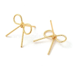 Boucles d'oreilles en laiton pour femmes&nbsp;EJEW-F334-03G-03