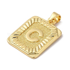 Pendentifs de placage en laiton&nbsp;KK-B092-42G-C
