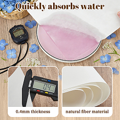 Getrocknetes geprägtes Papier&nbsp;DIY-WH0622-646D