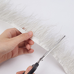 Adorno de plumas de avestruz de imitación de fibra de moda de 2 m&nbsp;DIY-GF0014-47B
