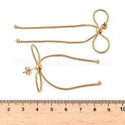 Ohrstecker aus 304 Edelstahl&nbsp;EJEW-B141-01G