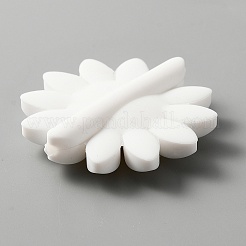 Umweltfreundliche Silikonperlen in Lebensmittelqualität&nbsp;SIL-WH0012-012G