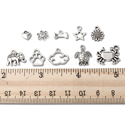 100 Stück 10-tibetische Anhänger aus tibetischem Stil&nbsp;FIND-FS0001-52