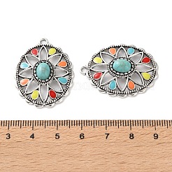 Pendentifs de style bohème tibétain en alliage&nbsp;LS-FIND-T074-05AS
