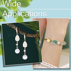 16 stücke 8 arten natürliche achat & amethyst & topas jade & aventurin & achat & tigerauge & weiß achat&nbsp;G-CJ0001-80