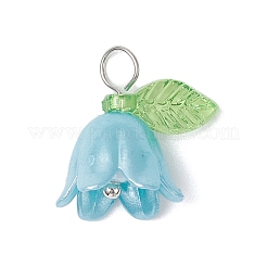 Perline acriliche con pendenti in perle di plastica imitazione&nbsp;PALLOY-JF03825-01