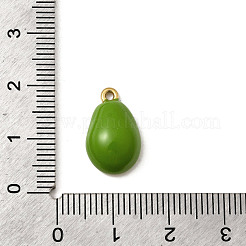 304 Edelstahl-Emaille-Anhänger&nbsp;STAS-I335-01G-01
