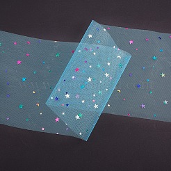Rubans de maille déco à paillettes étoiles&nbsp;OCOR-P010-F08