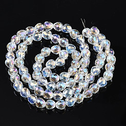 Chapelets de perles en verre transparente  &nbsp;EGLA-T008-14A-02