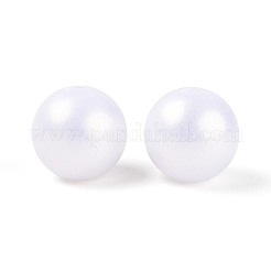 Perles acryliques opaques arc-en-ciel en caoutchouc&nbsp;MACR-T010-16mm-08-01