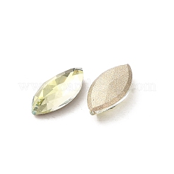Cabochon in vetro strass&nbsp;RGLA-P037-09B-D