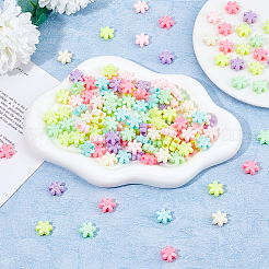 200pcs perles acryliques opaques&nbsp;SACR-DC0001-15