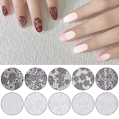 10 rotolo di adesivi per nail art a forma di animali domestici&nbsp;MRMJ-SP0001-47A
