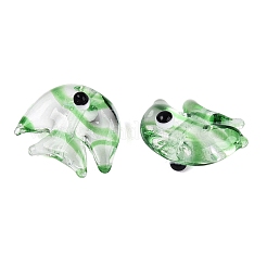 Faits à la main des perles de Murano transparent&nbsp;LAMP-N042-20D
