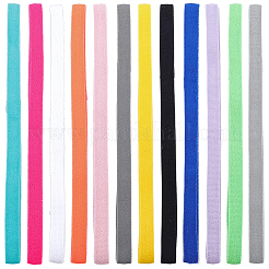 Elastisches Lesezeichen aus Nylon und Spandex in Bonbonfarbe&nbsp;OFST-CP0001-14A