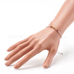 Bracelets en perles de tourmaline naturelle&nbsp;BJEW-JB06384-12