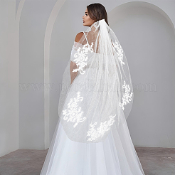 Veli da sposa in poliestere&nbsp;DIY-WH0899-485B