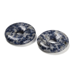 Pendentifs en jaspe tache bleue naturelle&nbsp;G-F831-A09