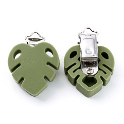 Umweltfreundliche Silikon-Schnullerclips für Lebensmittel&nbsp;SIL-S003-03C