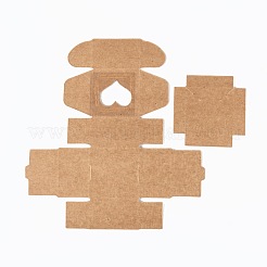 Confezione regalo di carta kraft creativa pieghevole rettangolare&nbsp;CON-B002-05B-02