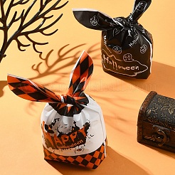 50 Stück 5 Arten Kaninchen geformte Plastiktüten für Halloween-Süßigkeiten&nbsp;ABAG-FS0001-08A