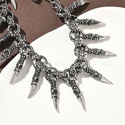 Bracelets à breloques en acier inoxydable 304&nbsp;BJEW-D385-02AS
