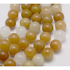 Natürlichen Topas Jade Perlen Stränge&nbsp;G-G150-4mm-1