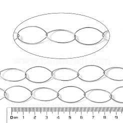 Anlaufgeschützte ovale Gliederketten aus Edelstahl 304&nbsp;CHS-K018-12P