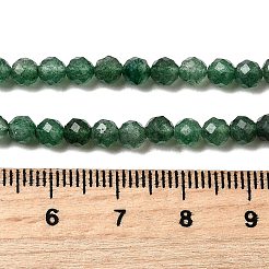 Natürliche grüne Erdbeere Quarzperlen Stränge&nbsp;G-D340-A03-4mm