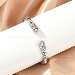 Bracciali con coppia in acciaio inossidabile 304&nbsp;BJEW-G584-05