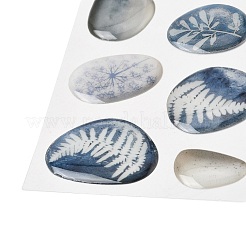 3D Kieselstein-Aufkleber-Set aus Epoxidharz und Papieraufklebern&nbsp;DIY-Z045-01A