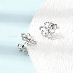 Boucles d'oreilles à tige en acier inoxydable 304 pour femmes&nbsp;SA-CBA44F8-01P