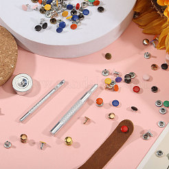 Gewandnieten aus Eisen&nbsp;DIY-CA0007-80