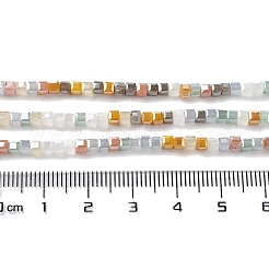 Brins de perles de verre de galvanoplastie de couleur dégradée&nbsp;GLAA-E042-05-B05