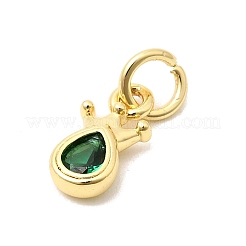 Ottone fascino zirconi&nbsp;KK-G554-01C-02