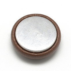 Cabochons mit Kunstleder überzogen&nbsp;WOVE-S084-06B