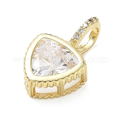 Pendentifs en laiton zircon cubique pavé&nbsp;CU-CBA6980-01G-F