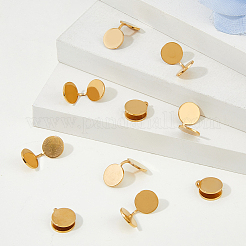 12 paire de boucles d'oreilles manchettes en acier inoxydable 304&nbsp;EJEW-HS0001-28G