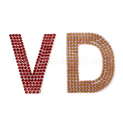 Glitzernde Strass-Aufnäher zum Aufbügeln&nbsp;DIY-CD0001-10C