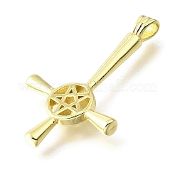 Messing Anhänger & Charms&nbsp;KK-V007-31G