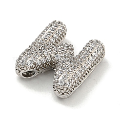 Plaqué micro cuivres ouvrent pendentifs de zircons&nbsp;KK-L073-001P-M