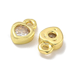 Ottone micro spianare fascino zirconi&nbsp;KK-L075-016LG