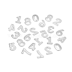 100 pz 10 ciondoli in acciaio inossidabile stile 201&nbsp;STAS-CJ0001-232