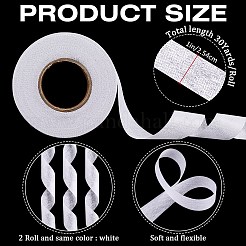 Tissus non tissés film adhésif thermofusible en polyamide&nbsp;DIY-CP0011-37G