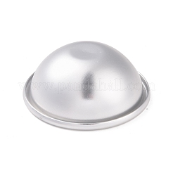 Halbkugelformen aus Aluminium&nbsp;AJEW-E048-01P-03